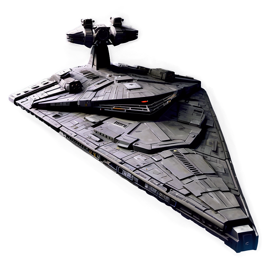 Star Destroyer With Tie Fighters Png 06122024