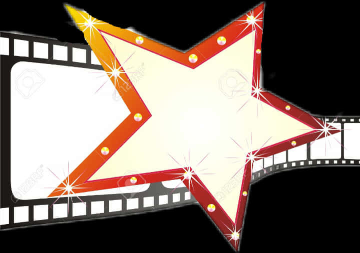 Star Filmstrip Graphic