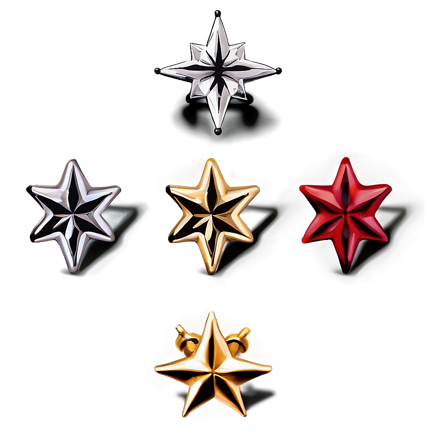 Star Nose Stud Graphic Png 06272024