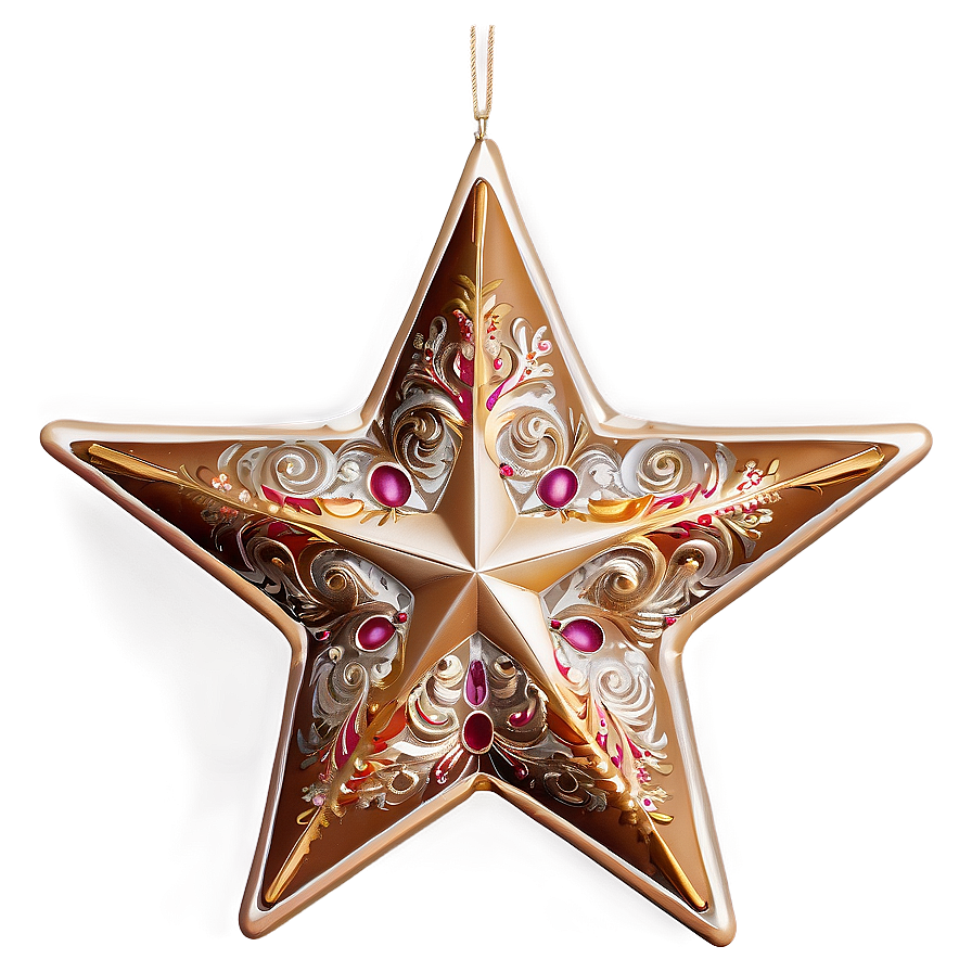 Star Ornament Transparent Png Tiy38