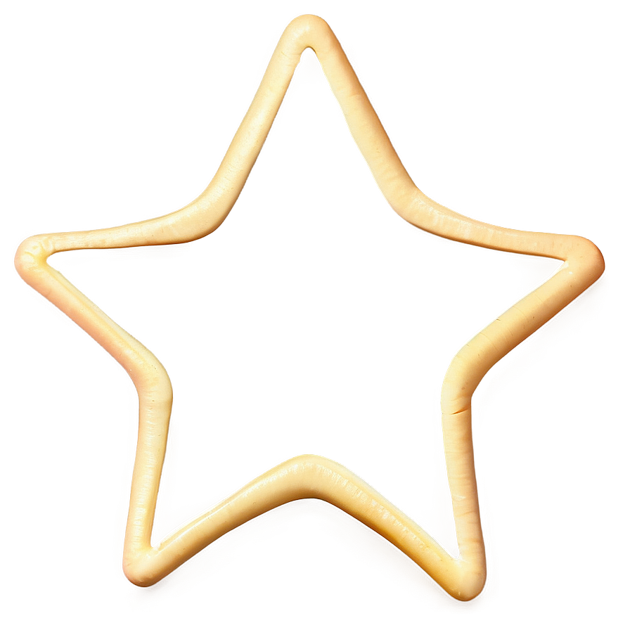 Star Outline For Craft Png Pgl