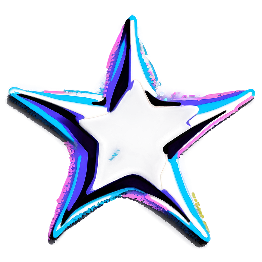 Star Outline With Background Png Pjd