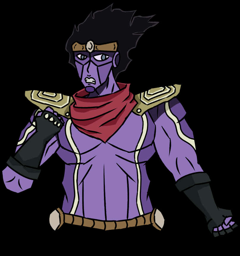 Star Platinum Anime Character