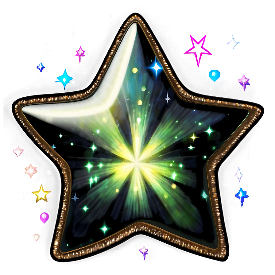 Star Sparkle Art Png 06132024