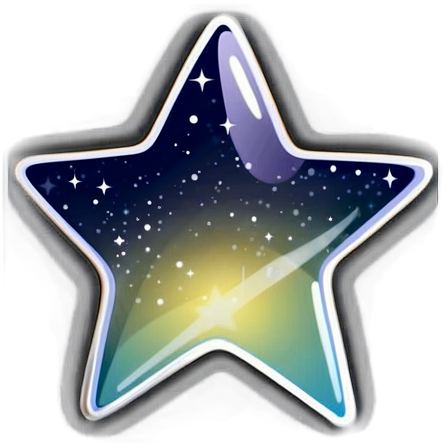 Star Sticker Design Png 06132024