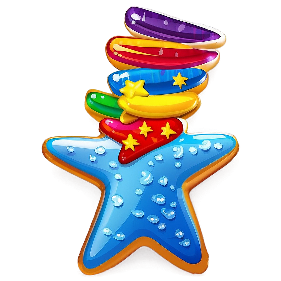 Star Sticker For Kids Png 06132024