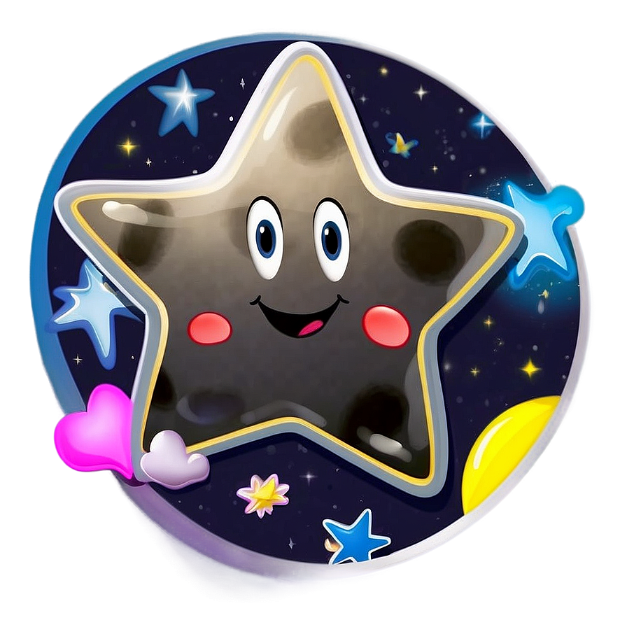 Star Sticker For Kids Png 32