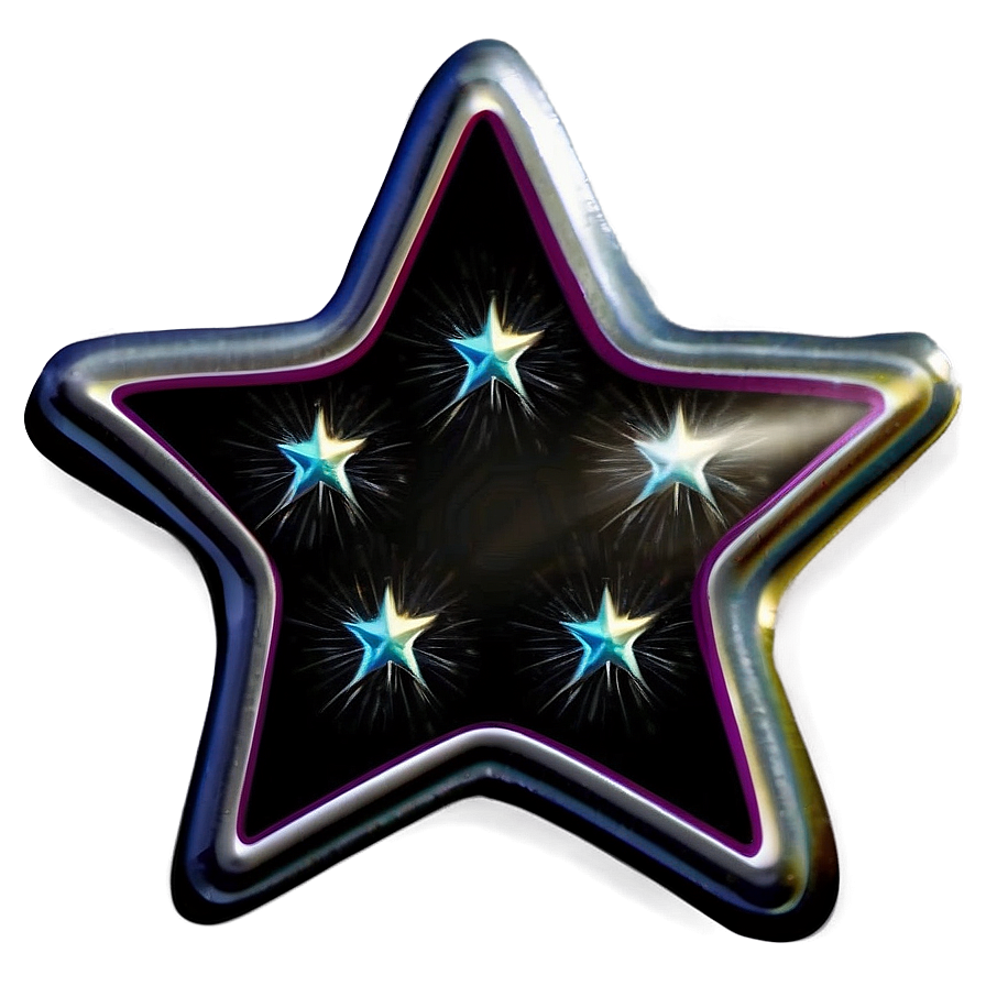 Star Sticker Template Png 30