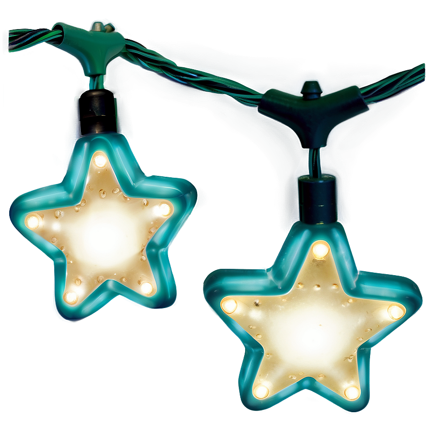 Star String Lights Png 05252024