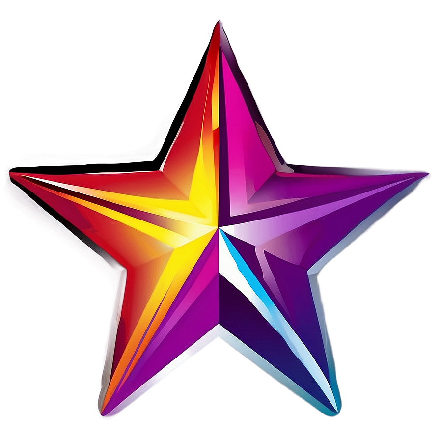 Star Vector For Wall Art Png 12