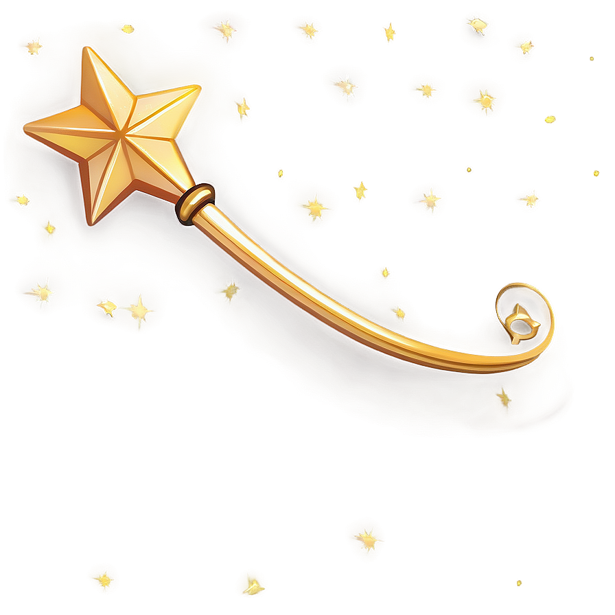 Star Wand Vector Png 06132024