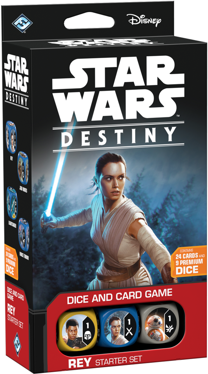 Star Wars Destiny Rey Starter Set Packaging