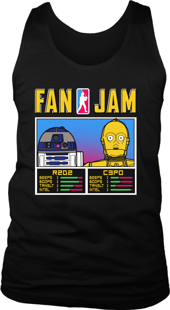 Star Wars Themed Fan Jam Tank Top