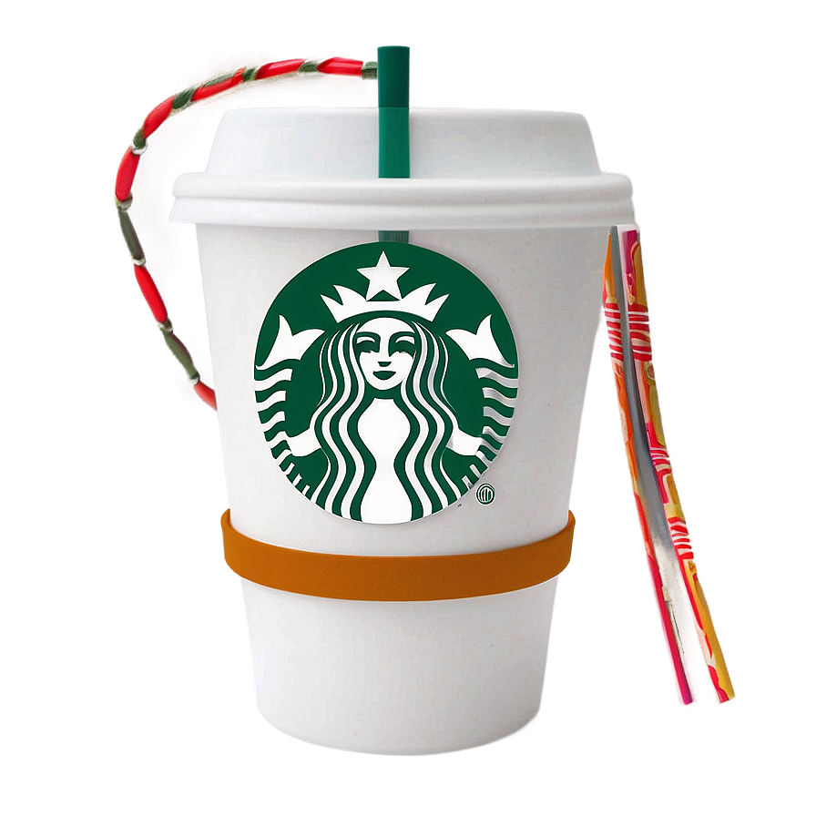 Starbucks Cup With Straw Png Dtd