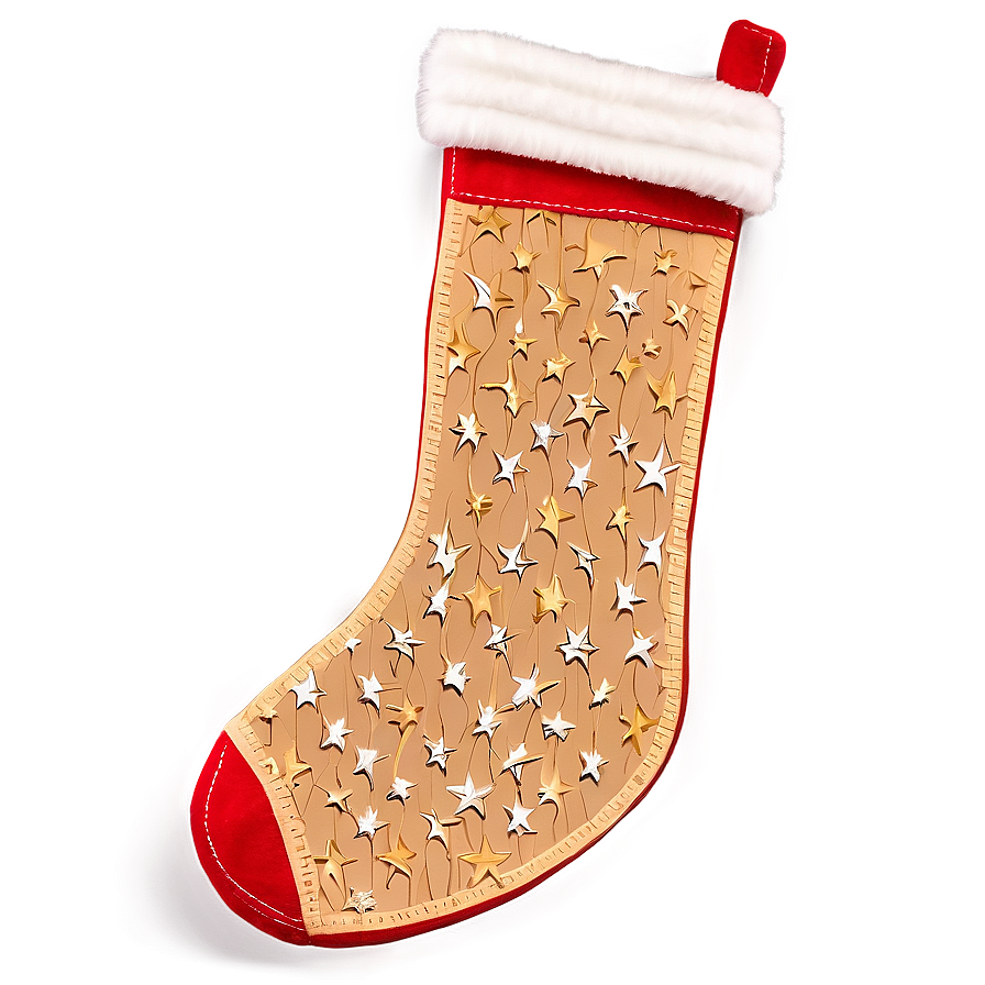 Starry Christmas Stocking Png Xtv