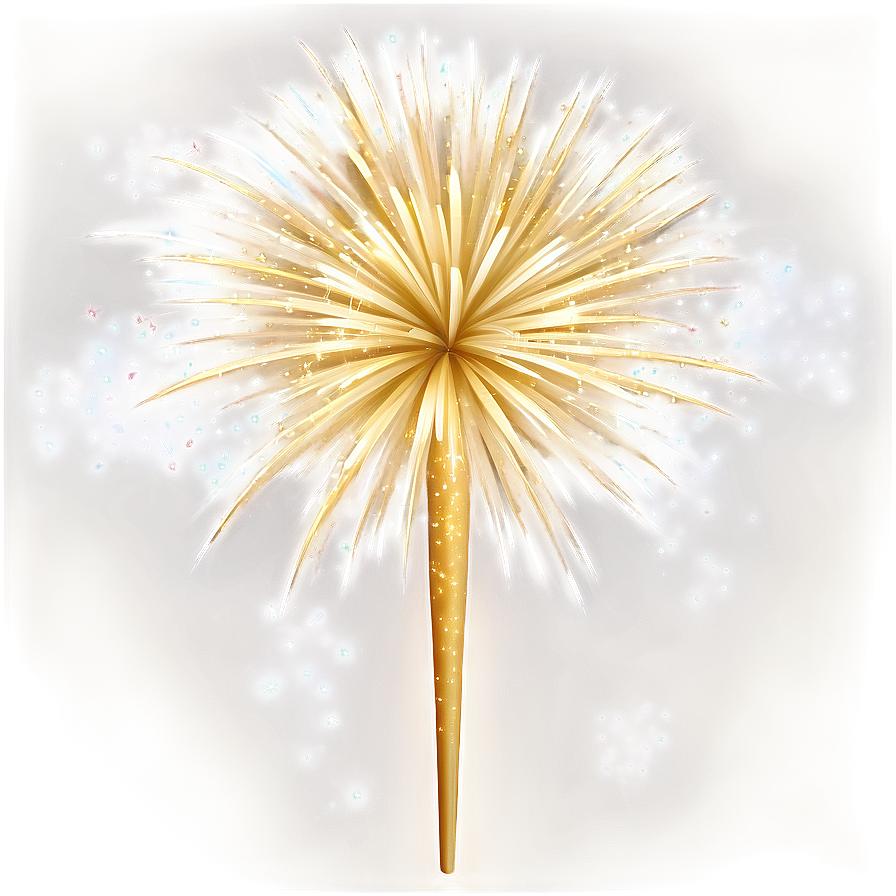 Starry Gold Fireworks Png 53