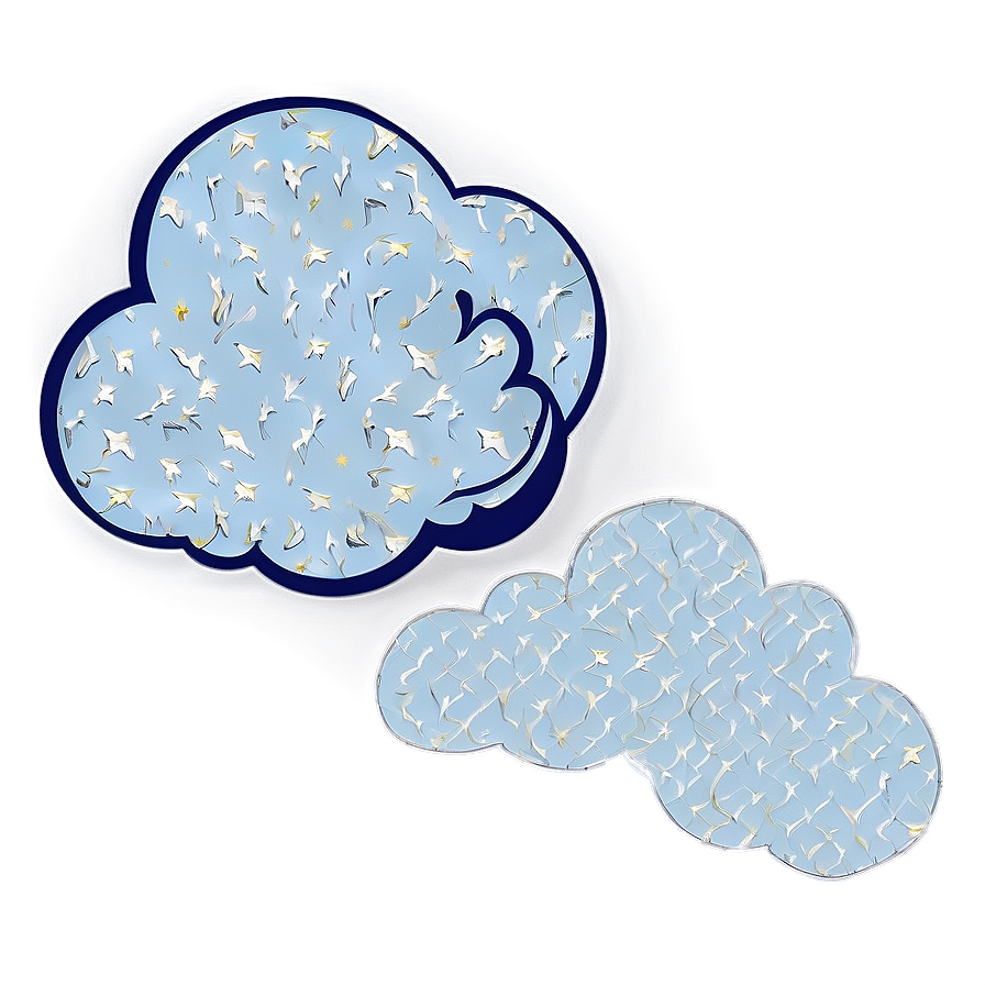 Starry Night Cloud Png Wqh