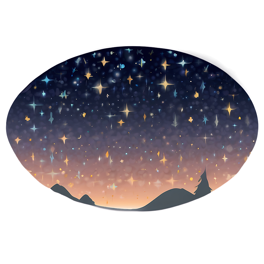 Starry Sky Dream Png Lxc