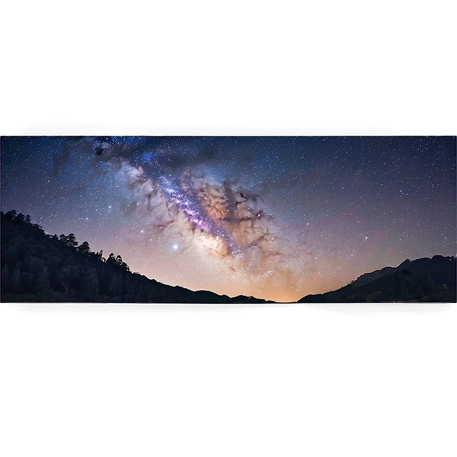 Starry Sky Panorama Png 06252024