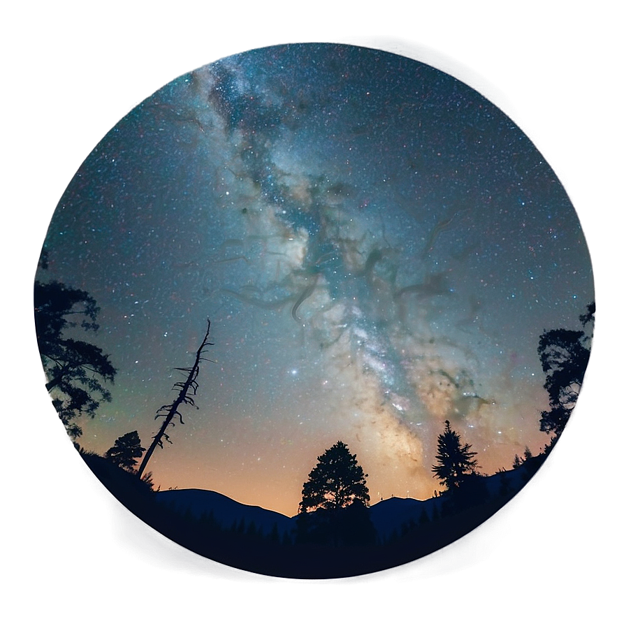 Starry Sky Wilderness Png Rlg62