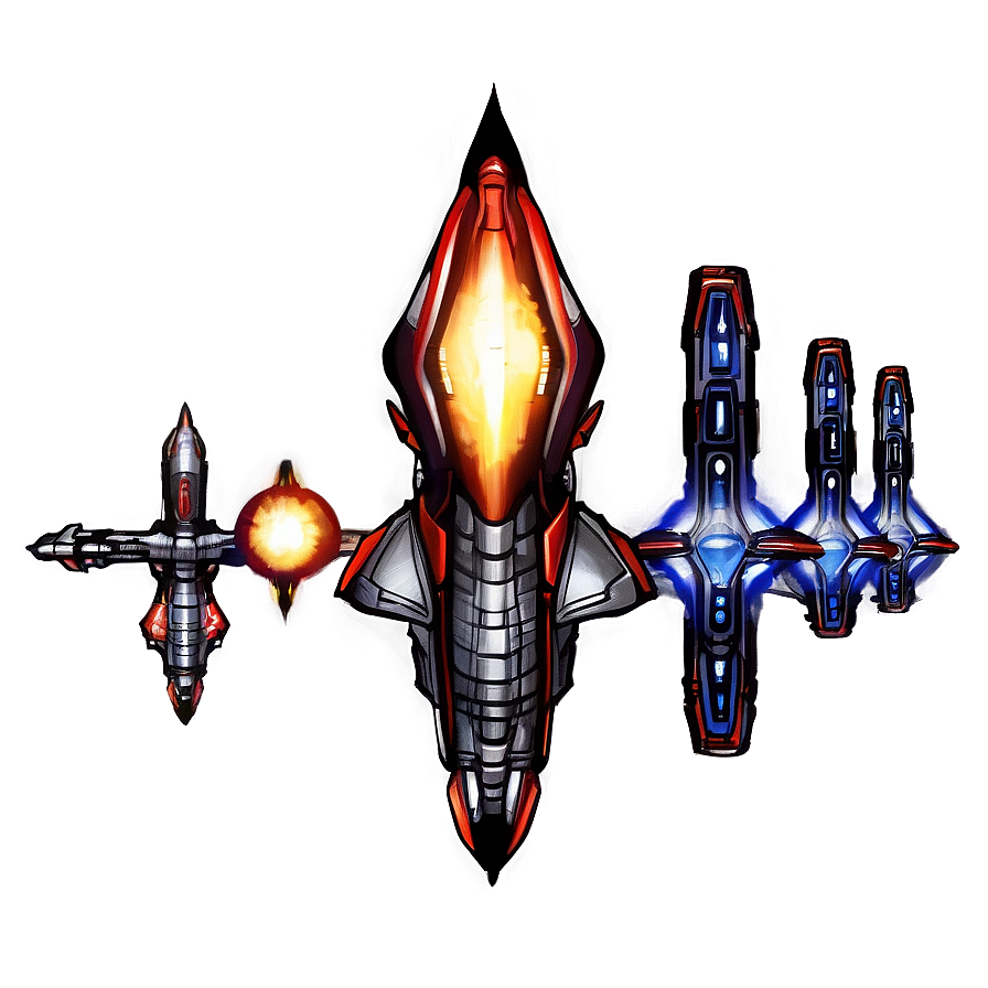 Starship Battle Formation Png 36