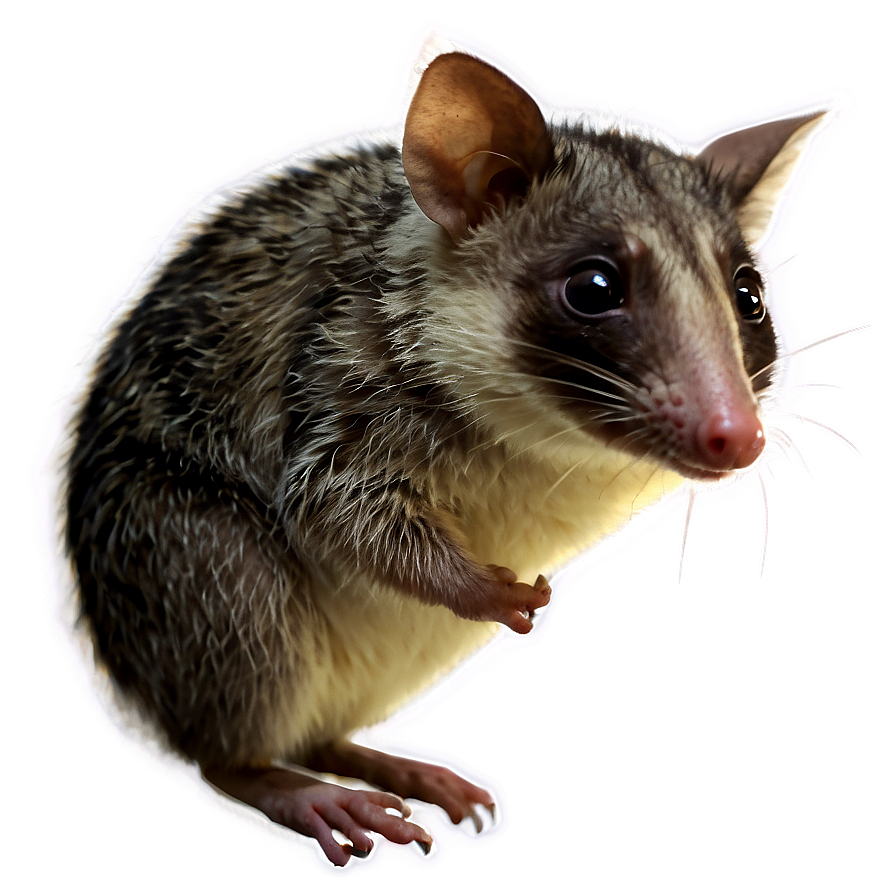 Startled Possum Png Dtx