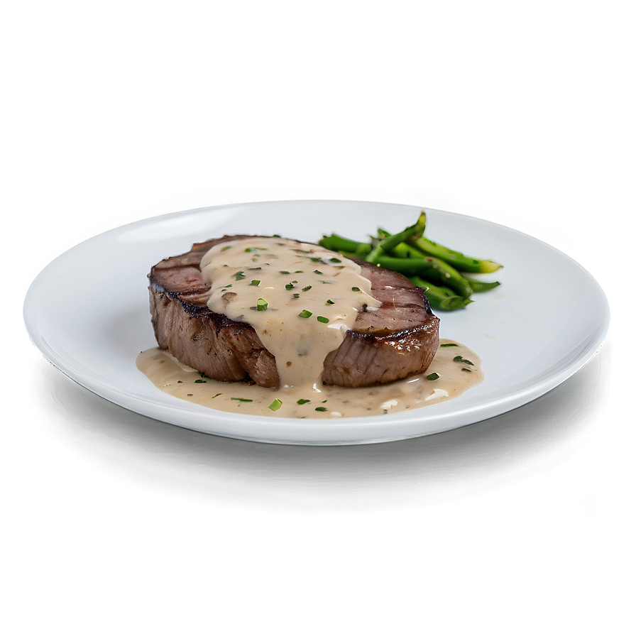 Steak With Mushroom Sauce Png 22