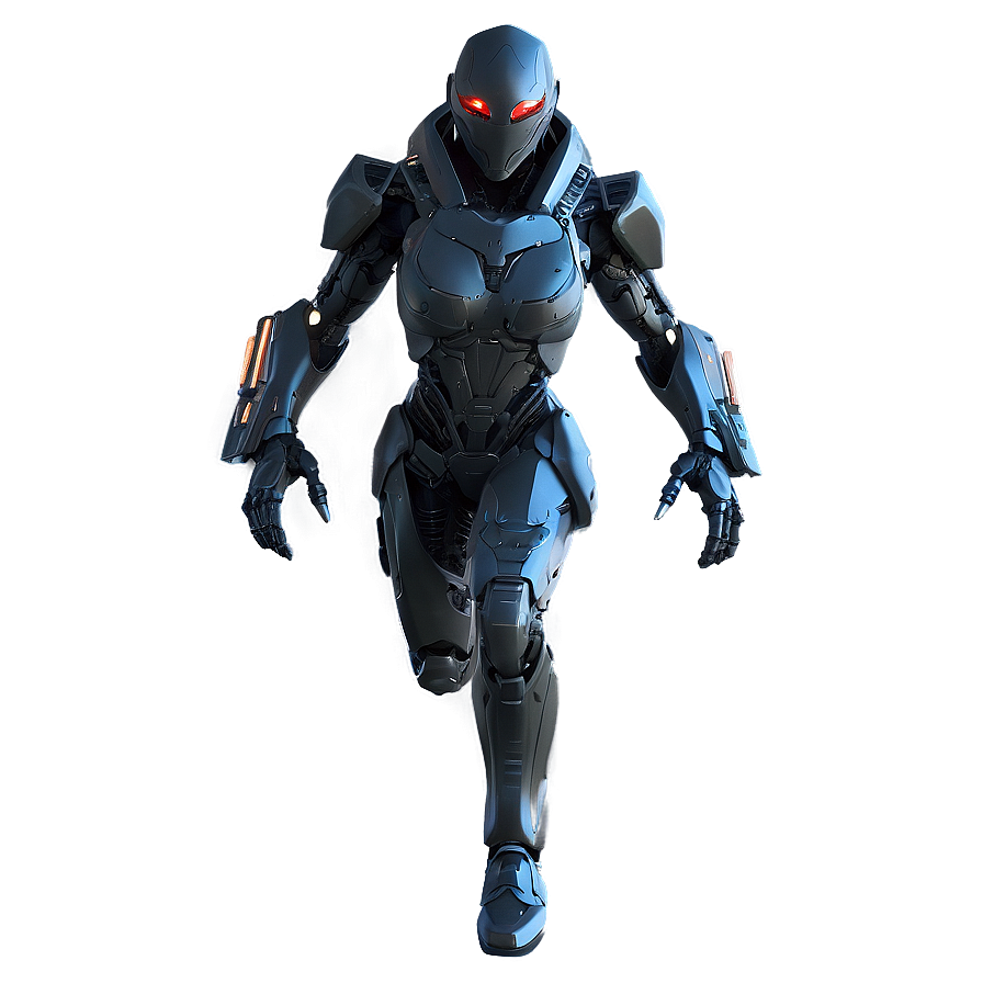 Stealth Assassin Cyborg Png 6