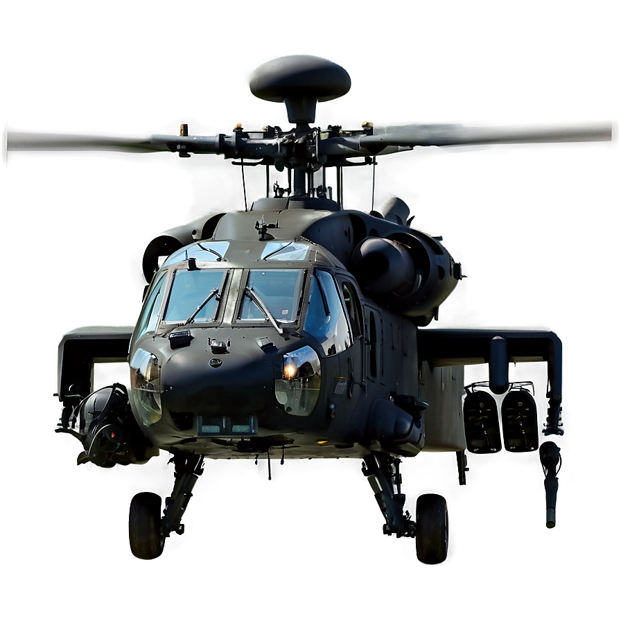 Stealth Black Hawk Helicopter Png Yjg26