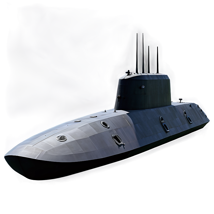 Stealth Submarine At Night Png 52