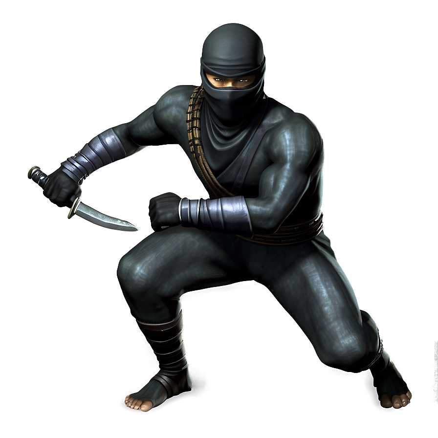 Stealthy Ninja Enemy Png 06242024