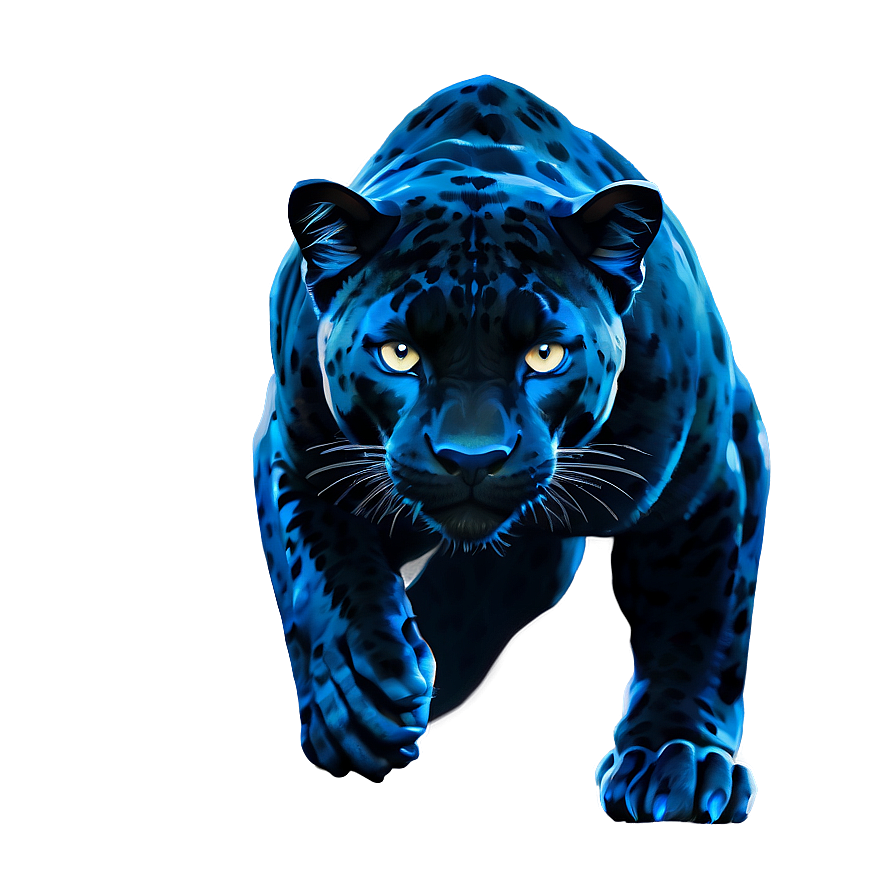 Stealthy Panther Illustration Png 05242024