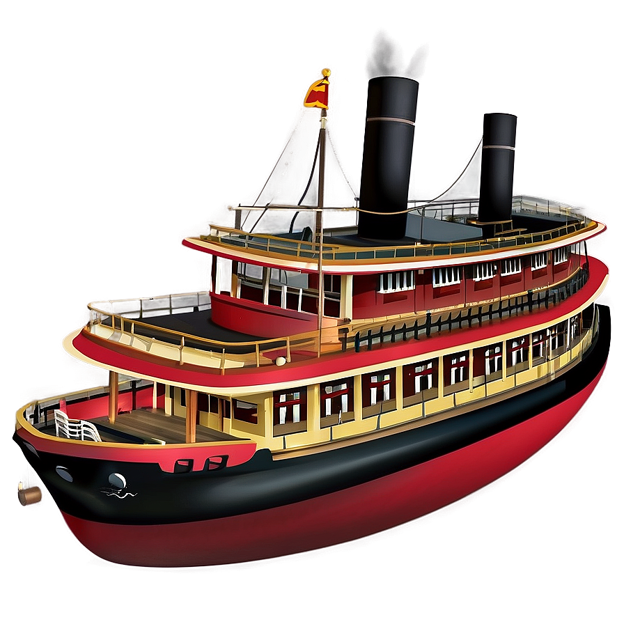 Steamboat Ship Png 05212024