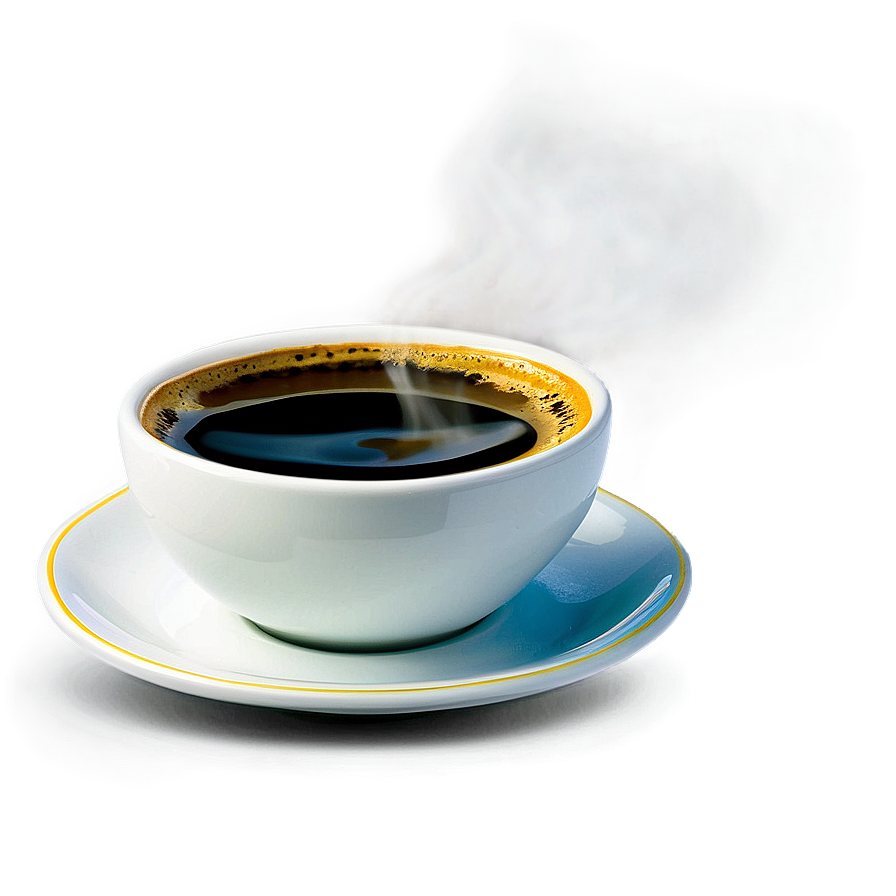 Steaming Coffee Cup Graphic Png 06242024