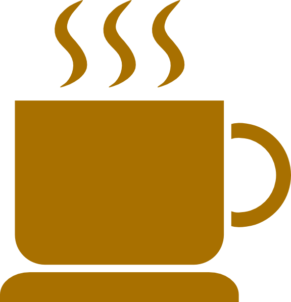 Steaming Coffee Cup Icon