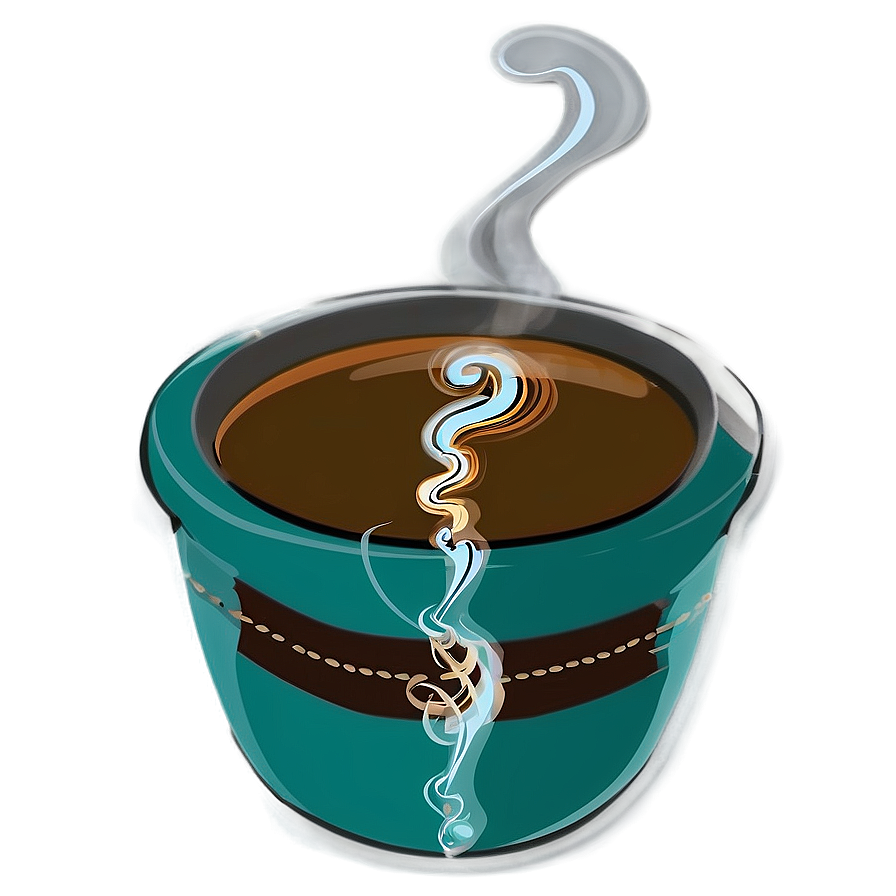 Steaming Coffee Escape Png Ksa