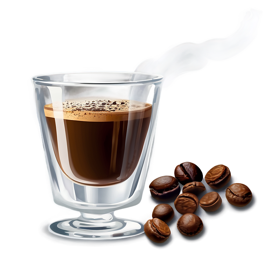 Steaming Espresso Shot Png 88