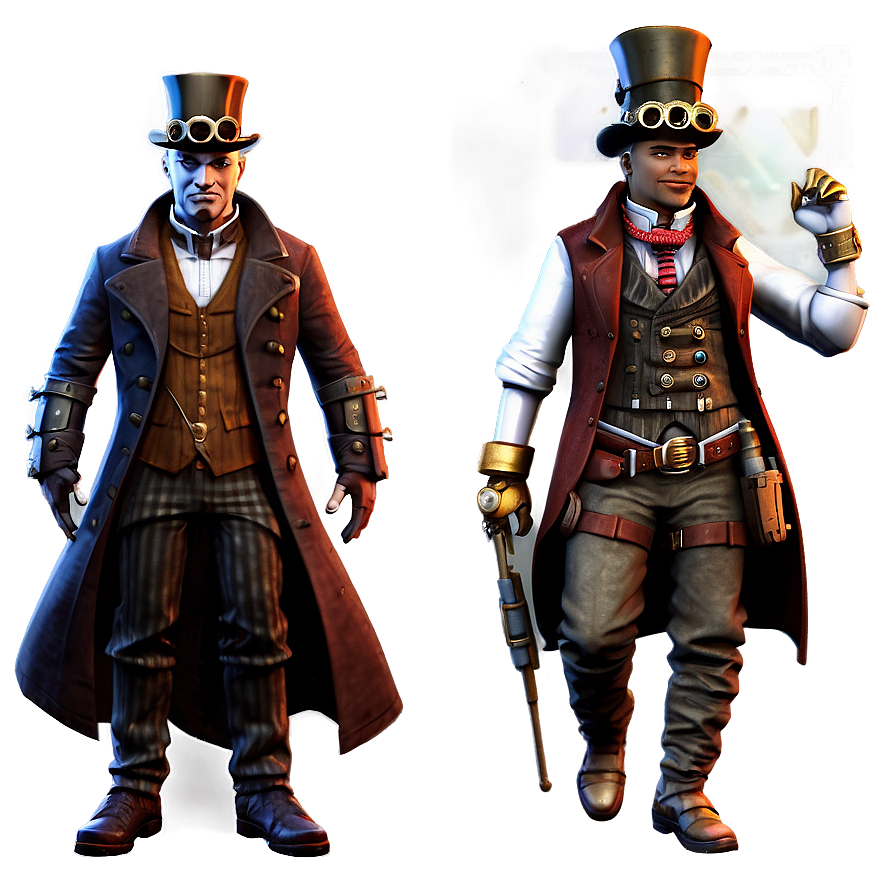 Steampunk Characters Png Rfy