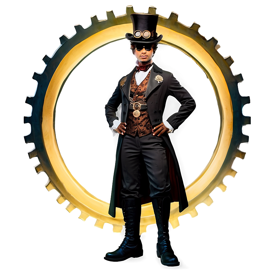 Steampunk Costume Png 13