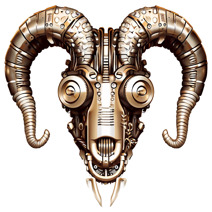 Steampunk Ram Head Gadget Png Uun