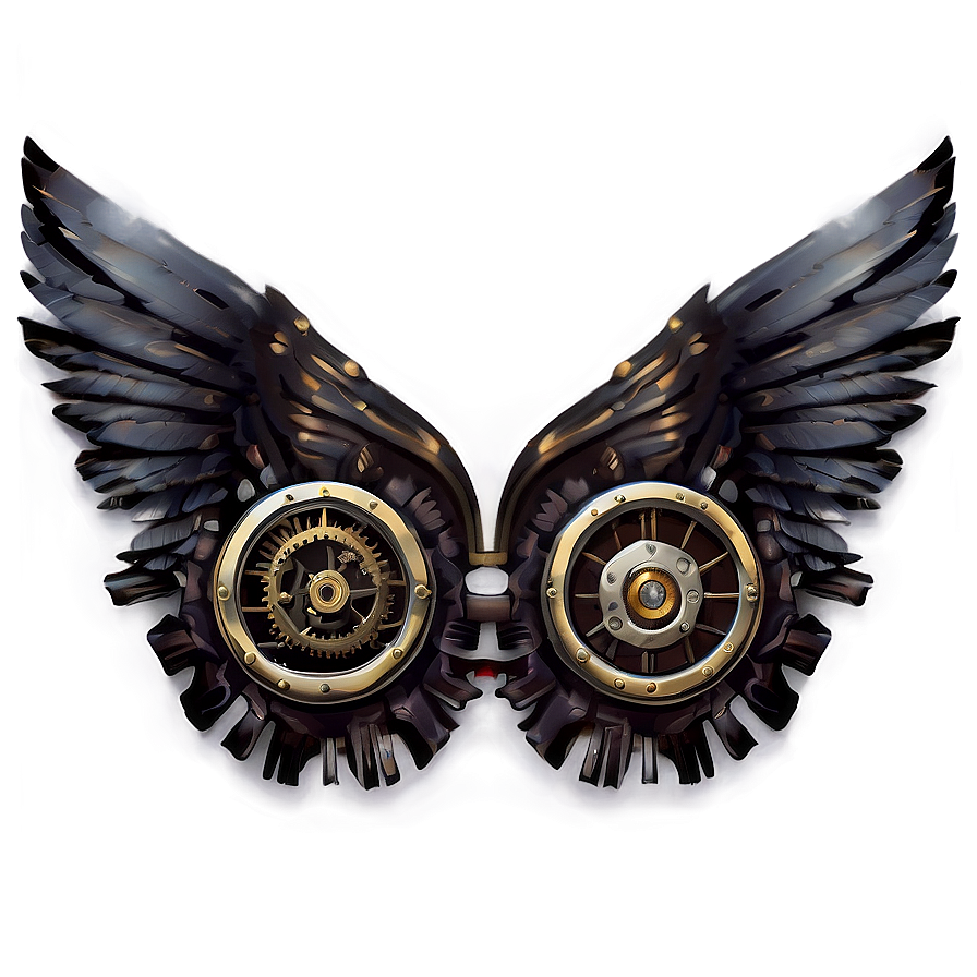 Steampunk Wings Png 05032024