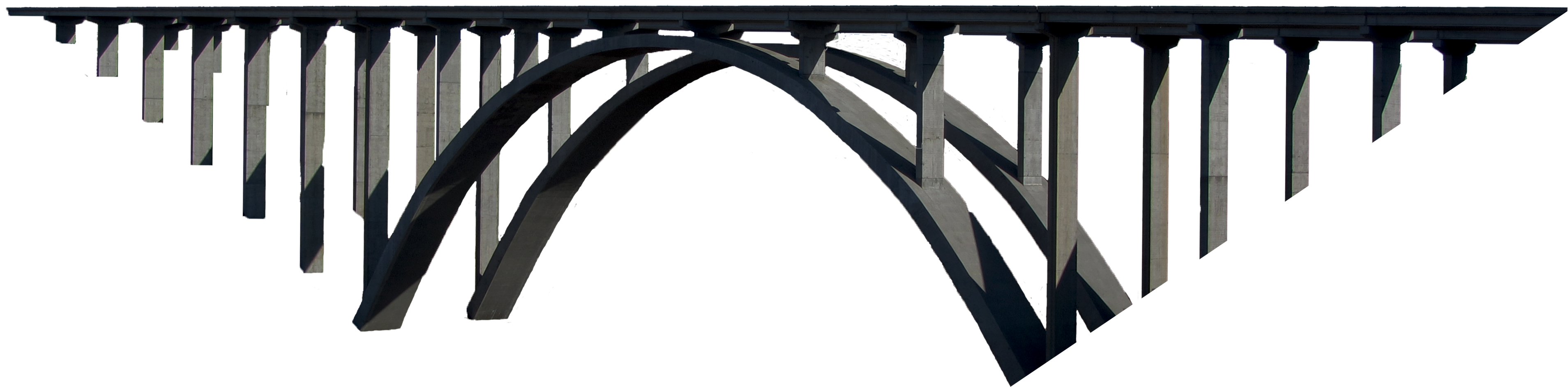 Steel Arch Bridge Structure