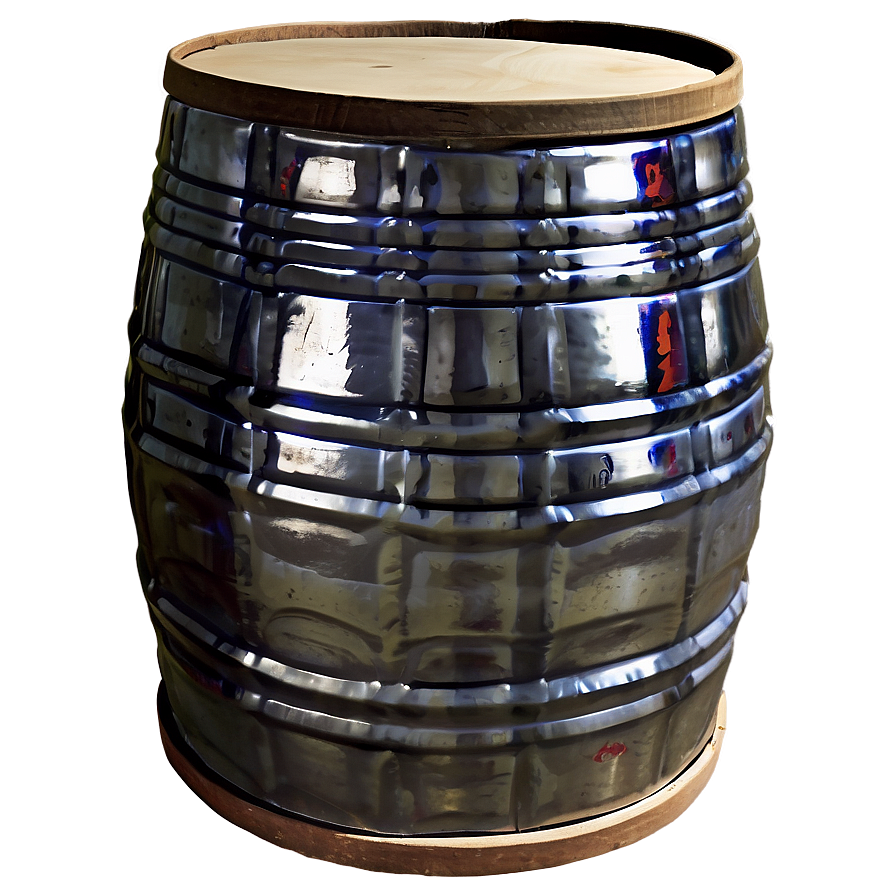 Steel Barrel Drum Png 06252024