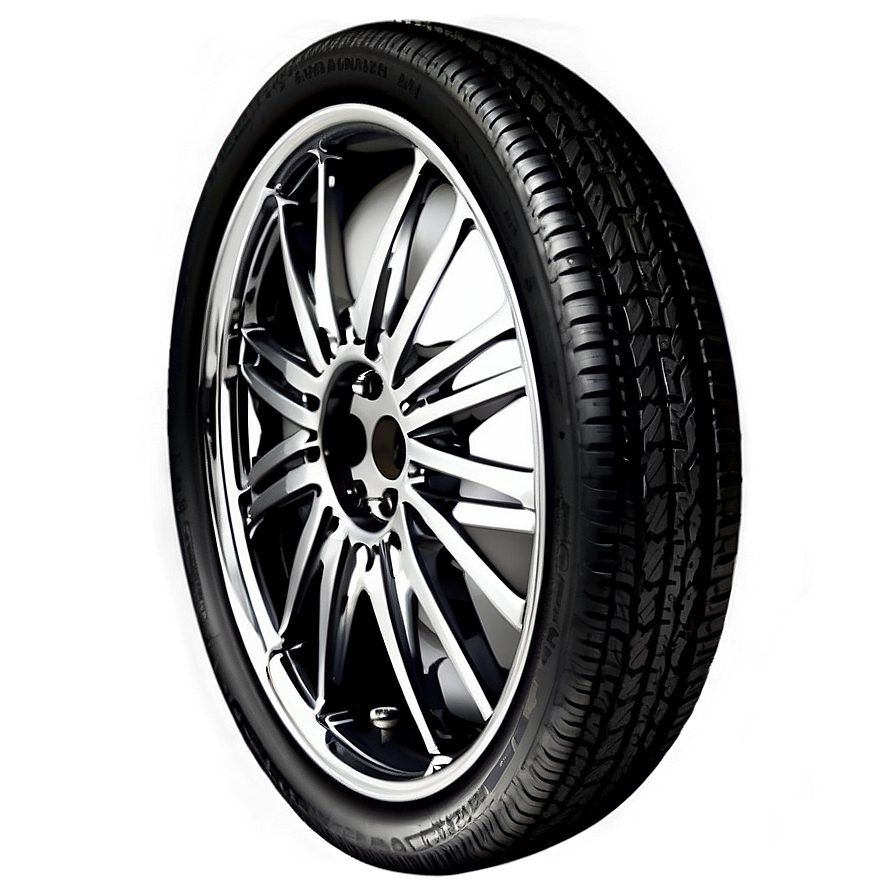 Steel Car Wheel Png 06122024