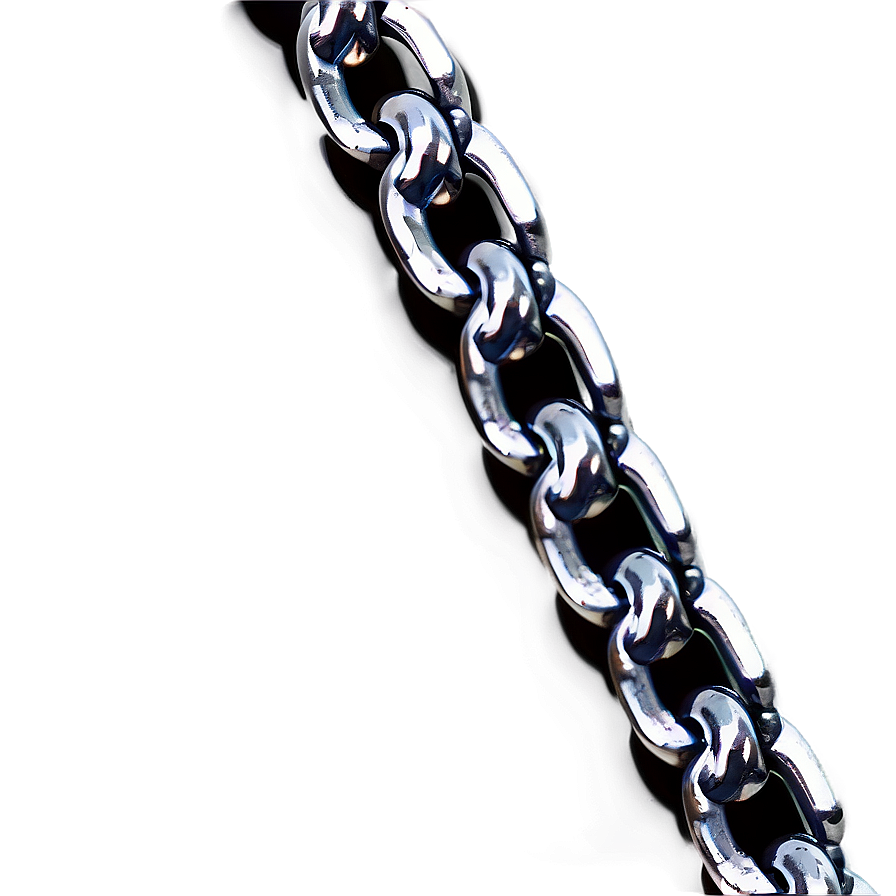 Steel Chain Links Png 06252024