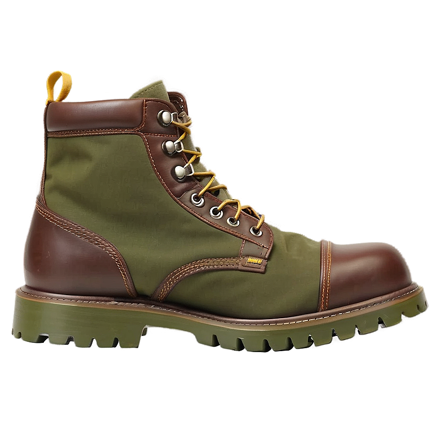 Steel Toe Combat Boots Png Mta