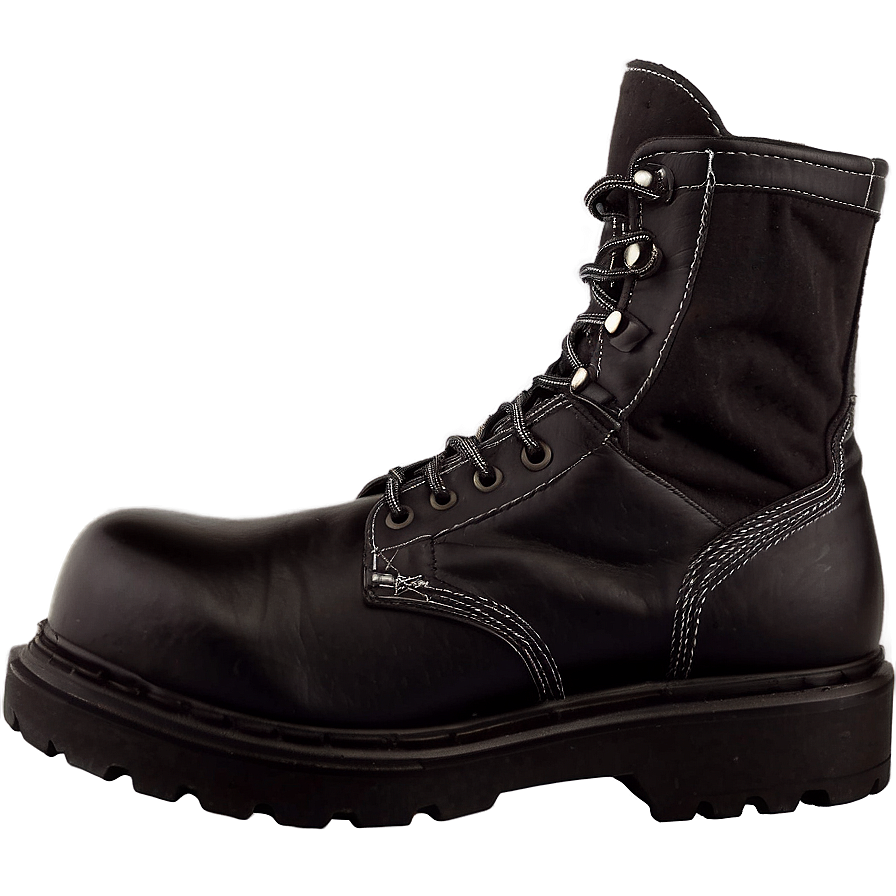 Steel Toe Combat Boots Png Stp38