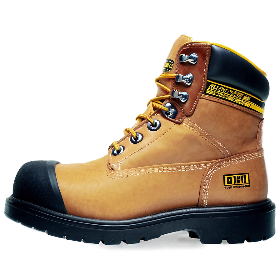 Steel Toe Safety Boot Png Oot96