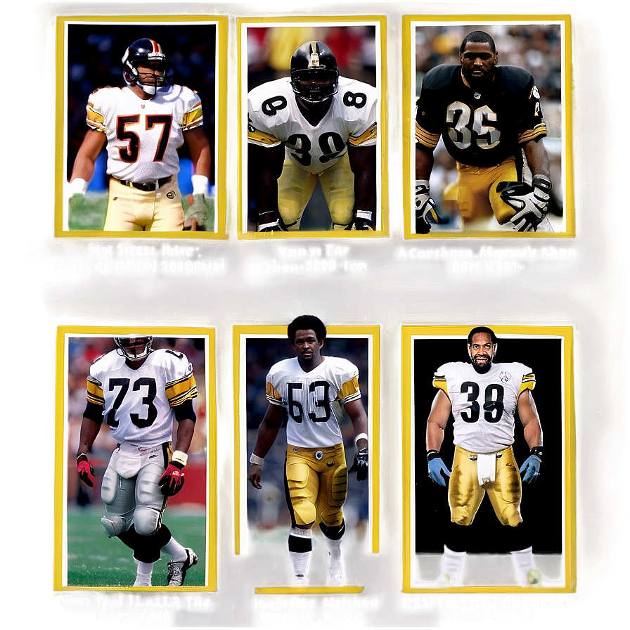 Steelers Hall Of Fame Players Png Jlw