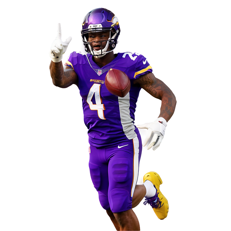 Stefon Diggs Animated Celebration Png 2